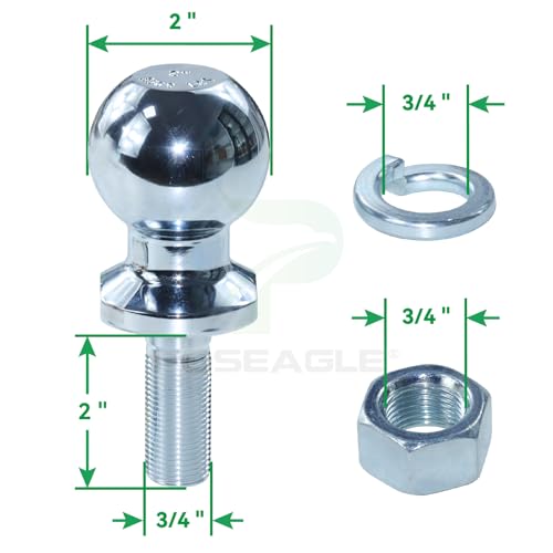 [Upgraded Universal Heavy Duty Zero Turn Mower Trailer Hitch - color: A2 Trailer Hitch with 2" Diameter