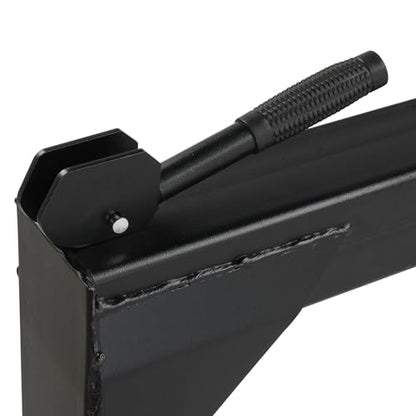 3 Point Quick Hitch Receiver 3000 lbs 3-Pt Attachments - color: Black