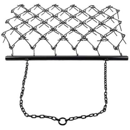 5x4.5FT Heavy Duty Chain Harrow Drag, Steel Field Leveler for ATV Tractor