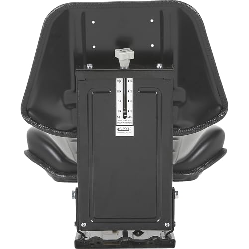 Black Talon Suspension Tractor Seat - Black, Model Number 512