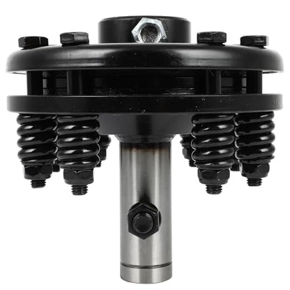 Black PTO Slip Clutch, ACZCR 1-3/8" Smooth Round Ends Slip Clutch