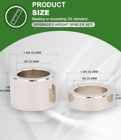 502120 Finish Mower Spacer Kit – Replace 84612 84613 – Fits Land Pride AT2672, Bush Hog RDTH60 RDTH72, King Kutter & John Deere