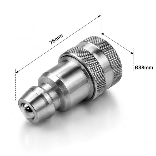 439041600 Hydraulic Quick Coupler Adapter