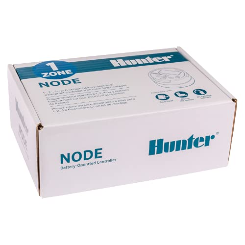 Hunter NODE-100-LS Battery Sprinkler Timer, 1 Zone Irrigation Controller