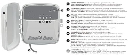 Rain Bird RC2 Residential Connected 8 Station Controller | RC2-8