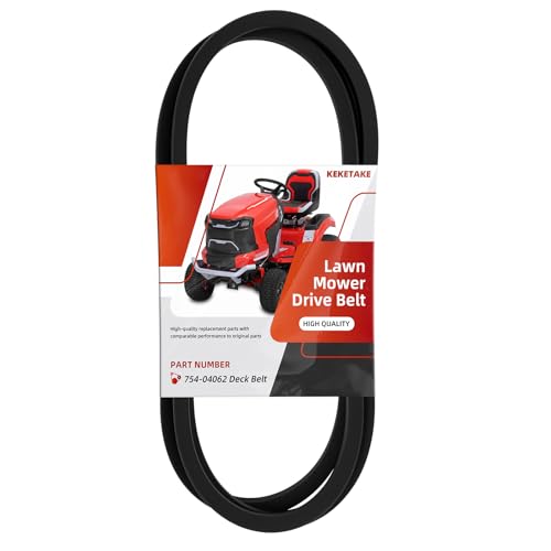 954-04062 754-04062 Deck Belt Replacement for MTD 38 Inch Deck 1/2" x 77.5" - color: 754-04062