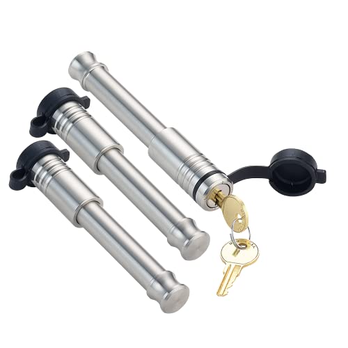 61671 | 3 Pack, Keyed Alike, Receiver Locks for 2" Receiver - Class III & IV - color: 3PK (3) Receiver Locks, size: Fits: 2.0" Receiver - Class III & IV