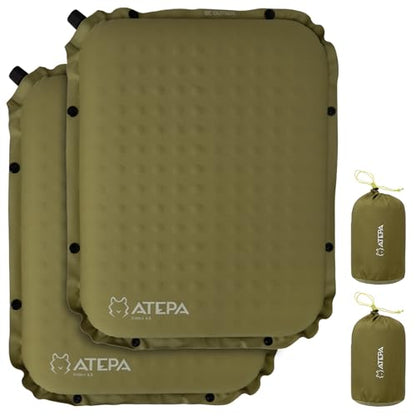 ATEPA Inflatable Seat Cushion - color: XL - 2 Pack Olive
