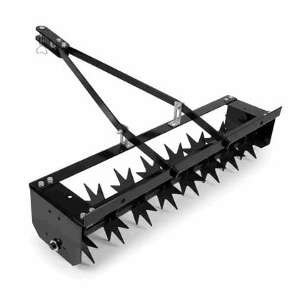32 Inch Tow Behind Spike Aerator with 200 lb Weight Capacity