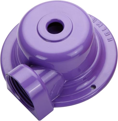 Metal Lawn Sprinkler, 1 Pack Outdoor Garden Watering Sprinklers for Yard Small Areas Lawn with Gentle Water Flow(Purple) - color: Purple
