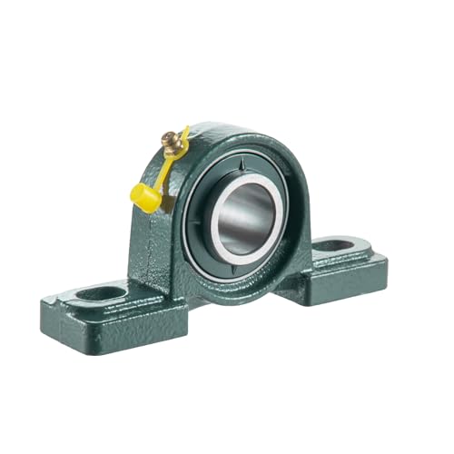 2 Pieces Pillow Block Mounted Ball Bearing UCP205, 25mm Bore, Self Aligning