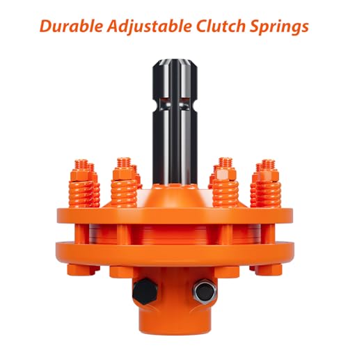 1 3/8" PTO Slip Clutch, 6 Spline Ends Friction Rack for Tractor