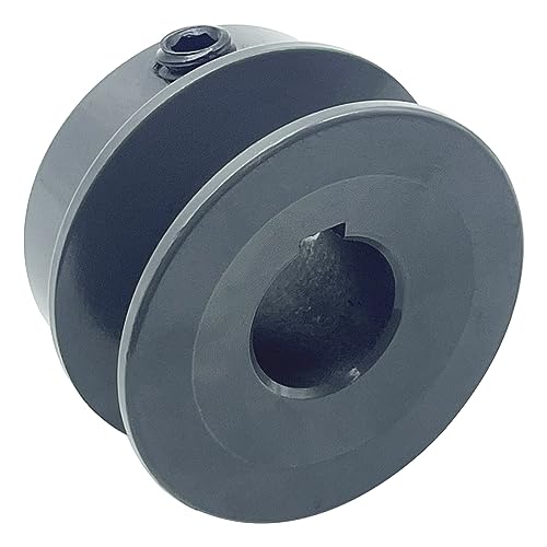 AK17-5/8 V Belt Pulley, 1.75 inch OD, 5/8 Inch Bore,Cast Iron Material, AK Single Groove v Belt Pulleys for "4L" or "A" or "3L" Belts - size: 1.75 inch OD, 5/8 Inch Bore, style: 1 Groove