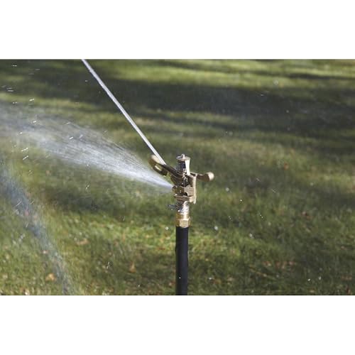 Strongway Wheeled Sprinkler, 6-10 GPM, 100ft. Coverage, 7,800 Sq. Ft. - size: 2 Nozzles
