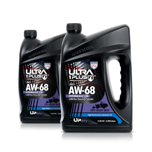 AW ISO 68 Hydraulic Oil 2 Gallons - size: 2 Gallon Pack
