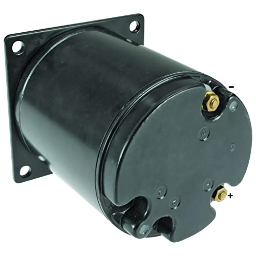Parts Player New Motor Compatible with Meyer Buyers Salt Spreader Motor Ball Bearing Heavy Duty CCW 12V 1/2 inch Shaft 0202000 36218 4854420 - size: PP10711N V1