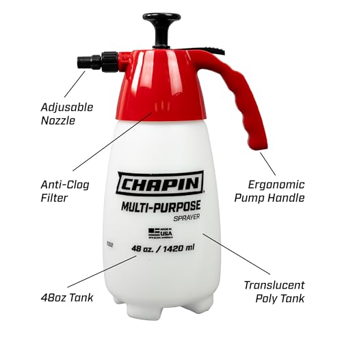 CHAPIN 1002 48-Oz Hand Pump Sprayer for Lawn, Garden & Weed Control - size: 48 ounces