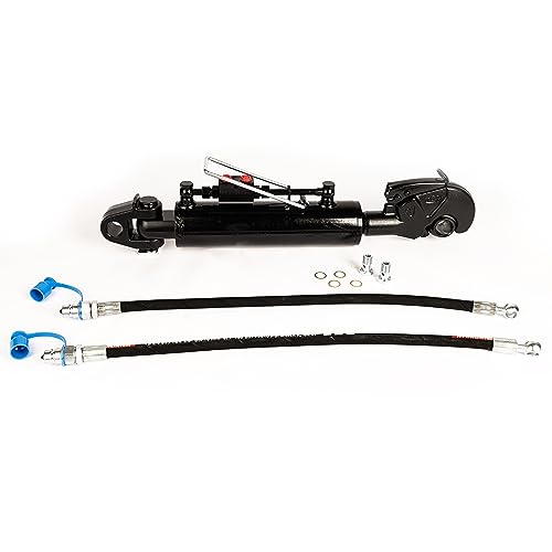 Hydraulic top Link cat.3-3 Stroke 210 mm with Ball Joint & Hook, Heavy Duty