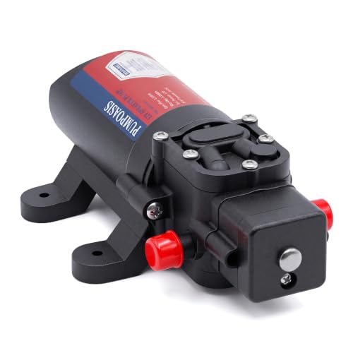 12V Sprayer Pump, 1.0gpm-2.6amp-80psi, Chemical and Corrosion Resistant, Compatible with Roundup, Diaphragm Pump with Self-Priming for Agricultural Spraying, Rv, Boats, Etc (1.0GPM) - size: 1.0GPM