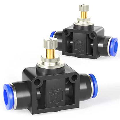 TAILONZ 6mm SCF-6 Flow Control Valve 1pcs - size: 6mm/Blue/1PCS