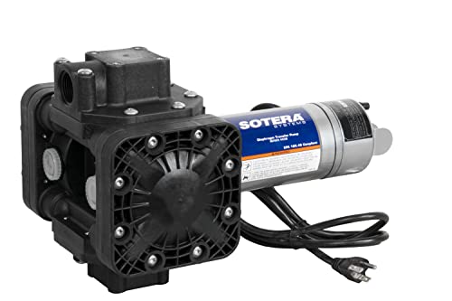 Sotera Chemical Transfer Pump w/Discharge Hose & Manual Nozzle - style: 115V Pump w/Bung Mount