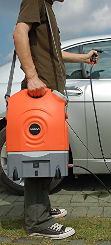 Ivation Portable Washer w/Water Tank, Rechargeable Battery & Roller Wheels