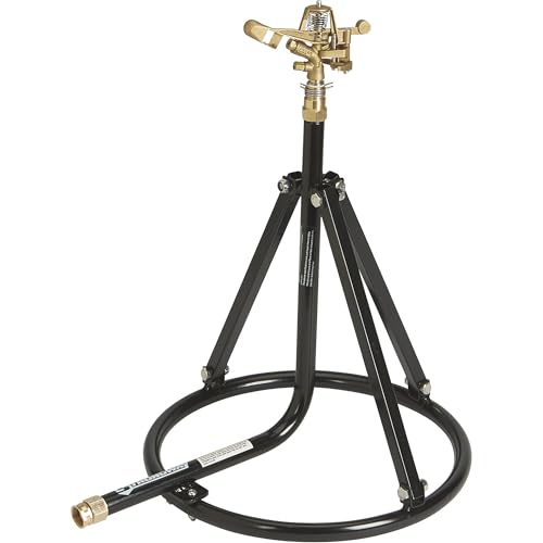 Strongway Tripod Sprinkler, 6-10 GPM, 100ft. Coverage, 7,800 Sq. Ft.