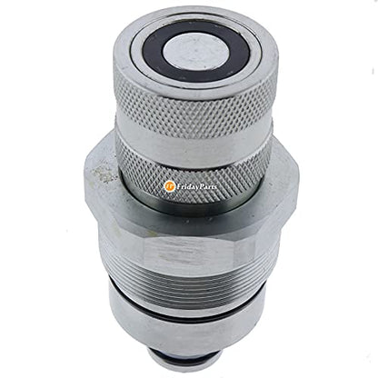 FridayParts Hydraulic Flat Face Quick Connect Coupler AT406475 - size: Female Coupler AT406475
