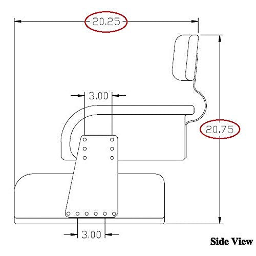 3-pc Seat Cushion Set Fits Case/International Harvester 856 1066