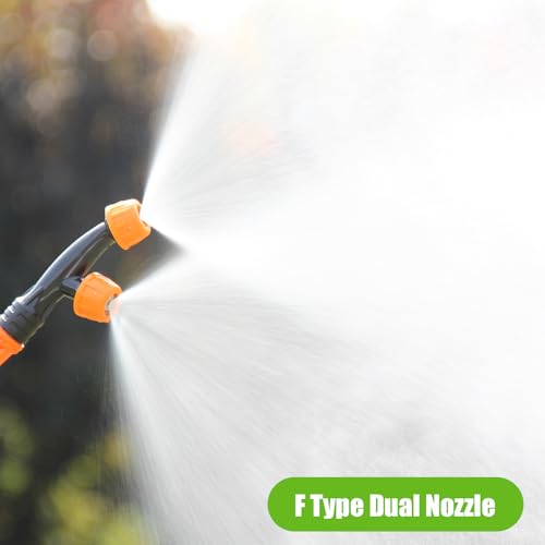 SideKing 14mm Sprayer Nozzle Tips for Battery Powered Sprayer, 5 Adjustable Replacement Nozzle Tips with Leak-Proof O-Rings, Agricultural Backpack Sprayer Accessories
