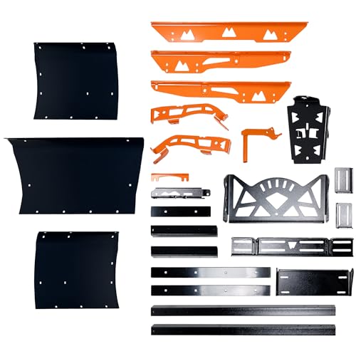 SNOWSQUATCH Deluxe UTV Snow Plow 60-72" Adjustable Steel Blade Mount Kit