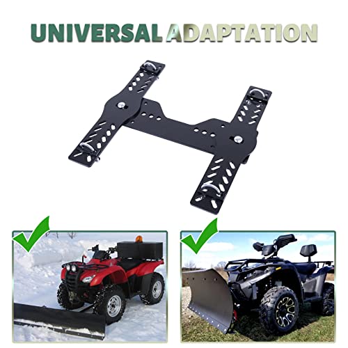 NIXFACE Universal ATV Plow Mount Snow Plow Brackets