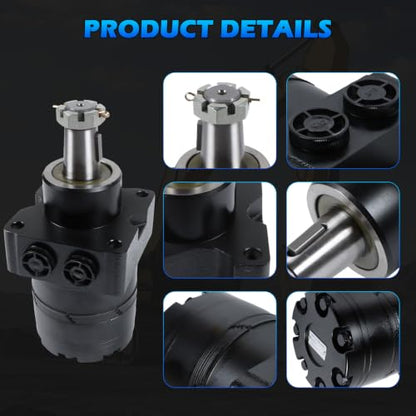 BMER3-350-WD-T31-R Hydraulic Wheel Motor Replacement for Bmer 375 Series