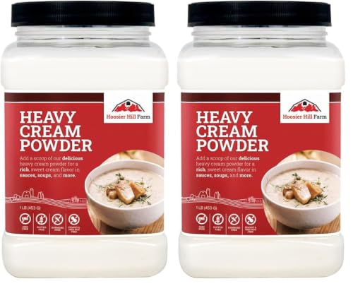Heavy Cream Powder by Hoosier Hill Farm, 1LB (Pack of 2) - size: 1 Pound (Pack of 2)
