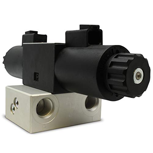 Summit Hydraulics Universal Hydraulic Third Function Valve Kit w/Joystick Handle, 15 GPM, 1/2" Ag & Flat Face Couplers - size: 1/2" Body Flat Face couplers