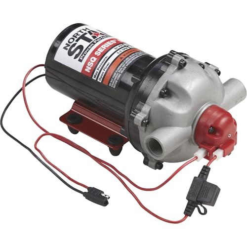 NorthStar NSQ 12V On-Demand Sprayer Diaphragm Pump, 5.5 GPM