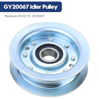 GY22172 Idler Pulley with GY20629 Idler Pulley for L110 LA115 Deck - color: A5 1x GY20629+ 1x GY22172