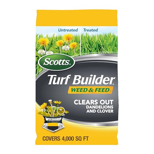 Scotts Turf Builder Weed & Feed5, 11.32 lbs. - size: 4,000 sq. ft.