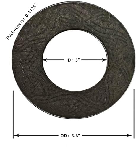 5.6"X3"X5/16 PTO Slip Clutch DISC/Clutch Lining A-W44285(2pcs)