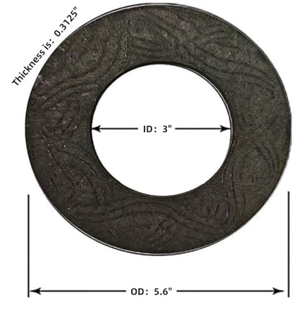 5.6"X3"X5/16 PTO Slip Clutch DISC/Clutch Lining A-W44285(2pcs)