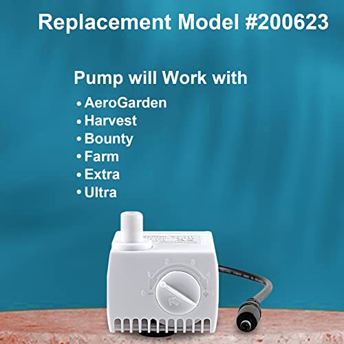 200623 Aero-Garden Pump with 10 Filters