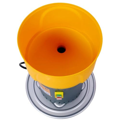 25L Electric Corn Grinder - Steel Dark Gray - Superior Performance - Farm Home Use - Versatile Grain Mill
