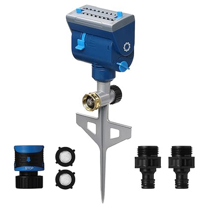 Airthereal Oscillating Sprinkler - Metal Step Spike, 4,069 sq.ft. Coverage - size: 1-Pack