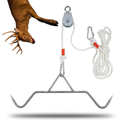Yorikyas Hunting Game Hoist Gambrel Pulley Lift System