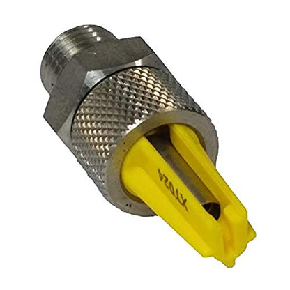 PENTAIR HYPRO XT024 Boom X Tender Boomless Spray Nozzle, Size 24, Yellow