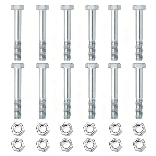 Grade 5 Shear Bolts Compatible with Rotary Cutters & Bush Hog 12 Pcs