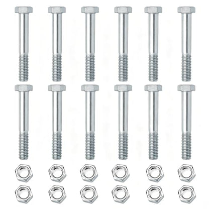 Grade 5 Shear Bolts Compatible with Rotary Cutters & Bush Hog 12 Pcs