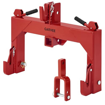 Quick Hitch Cat 1 – 3000 Lbs, 2" Receiver - color: Red