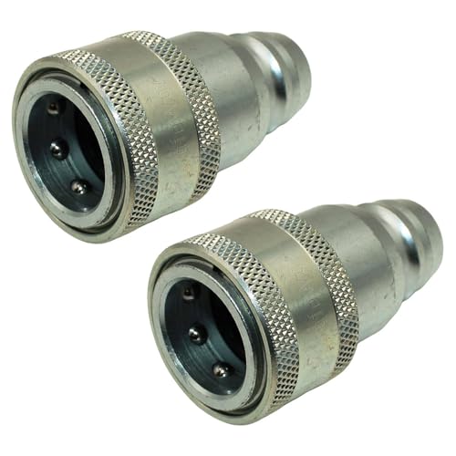 4060-4MB (2) New Hydraulic Coupler Adapters Pioneer to Fits John Deere Fits John Deere - style: Two Pack