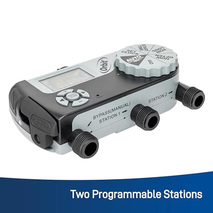 Orbit Programmable Digital Hose Watering Timer, 3 Outlet, Black - 56233 - size: 3 Outlet (2 Digital, 1 Manual)